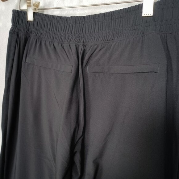 NWOT Athleta Brooklyn Women's Lined Black Jogger Pants 6 Warm Lined Lightweight - Picture 9 of 12